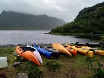 Тур по Лофотенским островам и Норвежскому морю на морских каяках + треккинг в горы