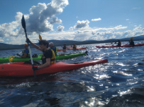 Колвица на морских каяках (байдарках). Путешествие на землю Саамов