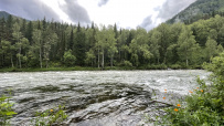 Сплав по рекам Кумир и Коргон с конной заброской