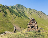 Горный лагерь в Дигории (Северная Осетия)