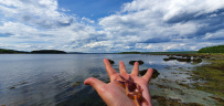Белое море на морских каяках (байдарках): Карельский берег