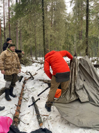 Экстремальный поход c основами обучения выживанию (зимняя ночёвка)