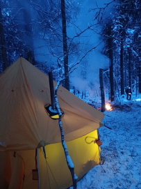 Лыжный поход в Рускеалу