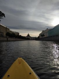 На байдарках по Питеру