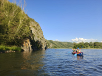 Сплав по реке Чарыш на байдарках