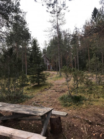 Рысья гора (ночёвка в доме с баней)