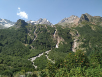 Горный лагерь в Дигории (Северная Осетия)