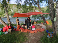 Сплав по реке Чарыш на байдарках