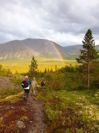 Горный лагерь в Хибинах