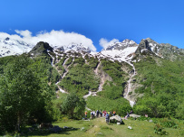 Горный лагерь в Дигории (Северная Осетия)