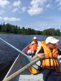 Водное ассорти с детьми: на лодках, байдарках, сапах