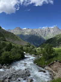 Горный лагерь в Дигории (Северная Осетия)