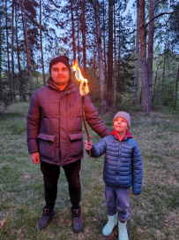 Детский поход «Посвящение в туристы»