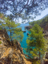 Лето на Ликийской тропе (прогулки, горы и море)