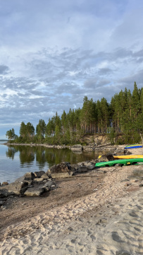 Колвица на морских каяках (байдарках). Путешествие на землю Саамов
