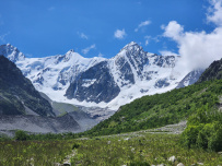 Горный лагерь в Чегемском ущелье (Кабардино-Балкария)