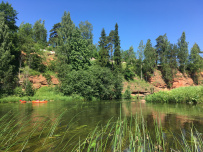 Сплав по реке Оредеж на пакрафтах