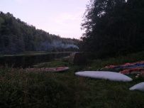 Сплав на байдарках по Москве-реке от Можайска до Рузы (с баней на берегу)