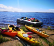 Тур на каяках (байдарках) по фортам и островам Выборгского залива (с лодкой сопровождения)