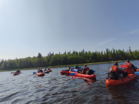 Сплав по реке Умба на байдарках