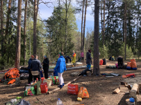 Сплав по реке Лух на байдарках с походной баней (Владимирская область)