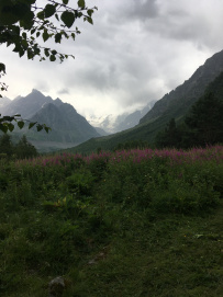 Горный лагерь в Чегемском ущелье (Кабардино-Балкария)