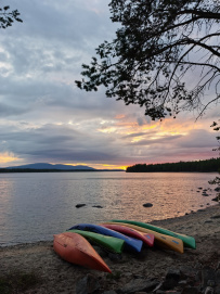 Колвица на морских каяках (байдарках). Путешествие на землю Саамов