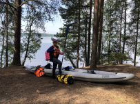 Поход на байдарках по Московскому морю