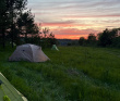 Поход на SUP по реке Угра на праздники с ночевкой в палатках