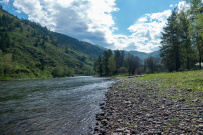 Сплав по реке Чарыш на байдарках