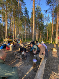 Сплав по реке Суна на байдарках