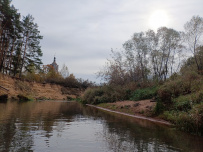 Сплав по реке Киржач на байдарках с баней на берегу