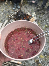 Горный лагерь в Хибинах