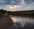 Поход на байдарках по реке Сестра с баней на берегу (разведка)