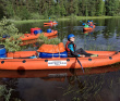 Сплав по реке Суна на байдарках