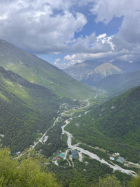 Горный лагерь в Дигории (Северная Осетия)
