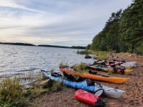 7 дней по островам и шхерам Выборгского залива на морских каяках (с лодкой сопровождения)