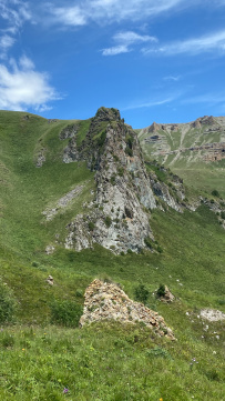 Горный лагерь на царском курорте (Джилы-су север Приэльбрусья)