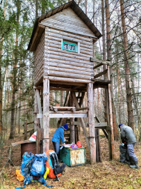 English club в Мещере с ночевкой в приюте
