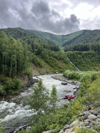 Сплав по рекам Кумир и Коргон с конной заброской