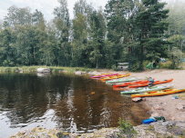 Вуокса на морских каяках: маршрут №3 По Вуоксе в Ладогу