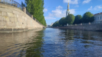 По центру Питера на каяках (5:00-8:00)