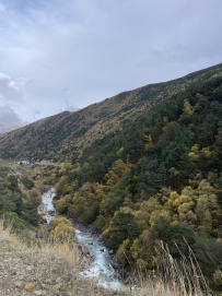 Горный лагерь в Чегемском ущелье (Кабардино-Балкария)