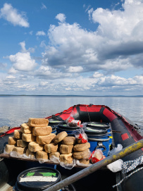 Колвица на морских каяках (байдарках). Путешествие на землю Саамов