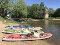 Сплав по реке Киржач на байдарках с баней на берегу
