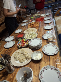Горный лагерь в Чегемском ущелье (Кабардино-Балкария)