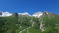 Горный лагерь в Дигории (Северная Осетия)
