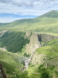 Горный лагерь на царском курорте (Джилы-су север Приэльбрусья)