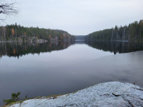 Рысья гора (ночёвка в доме с баней)