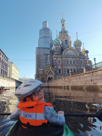 По центру Питера на каяках (5:00-8:00)